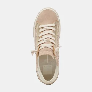 Dolce Vita Sneaker- Zina Crystal Gold Suede