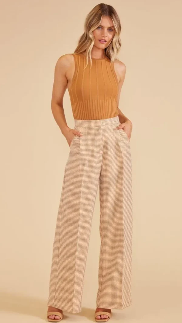 MINKPINK Pants- Kennedy Wide Leg Pants