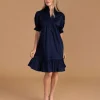 S'edge Apparel Midi-S'Edge Apparel Erin Dress In Passport