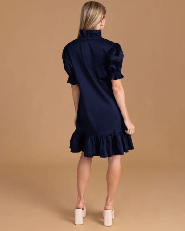 S'edge Apparel Midi-S'Edge Apparel Erin Dress In Passport