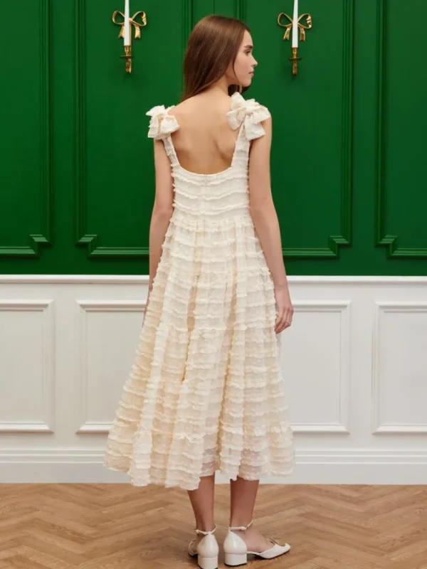 Sister Jane Midi- Revel Ruffle Midi Dress